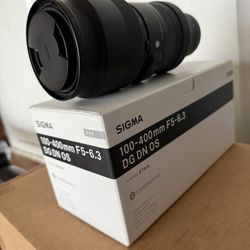 Sigma 100–400mm f/5–6.3 DG DN OS Contemporary (L-Mount)