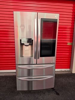 LG STAINLESS STEEL FRIDGE