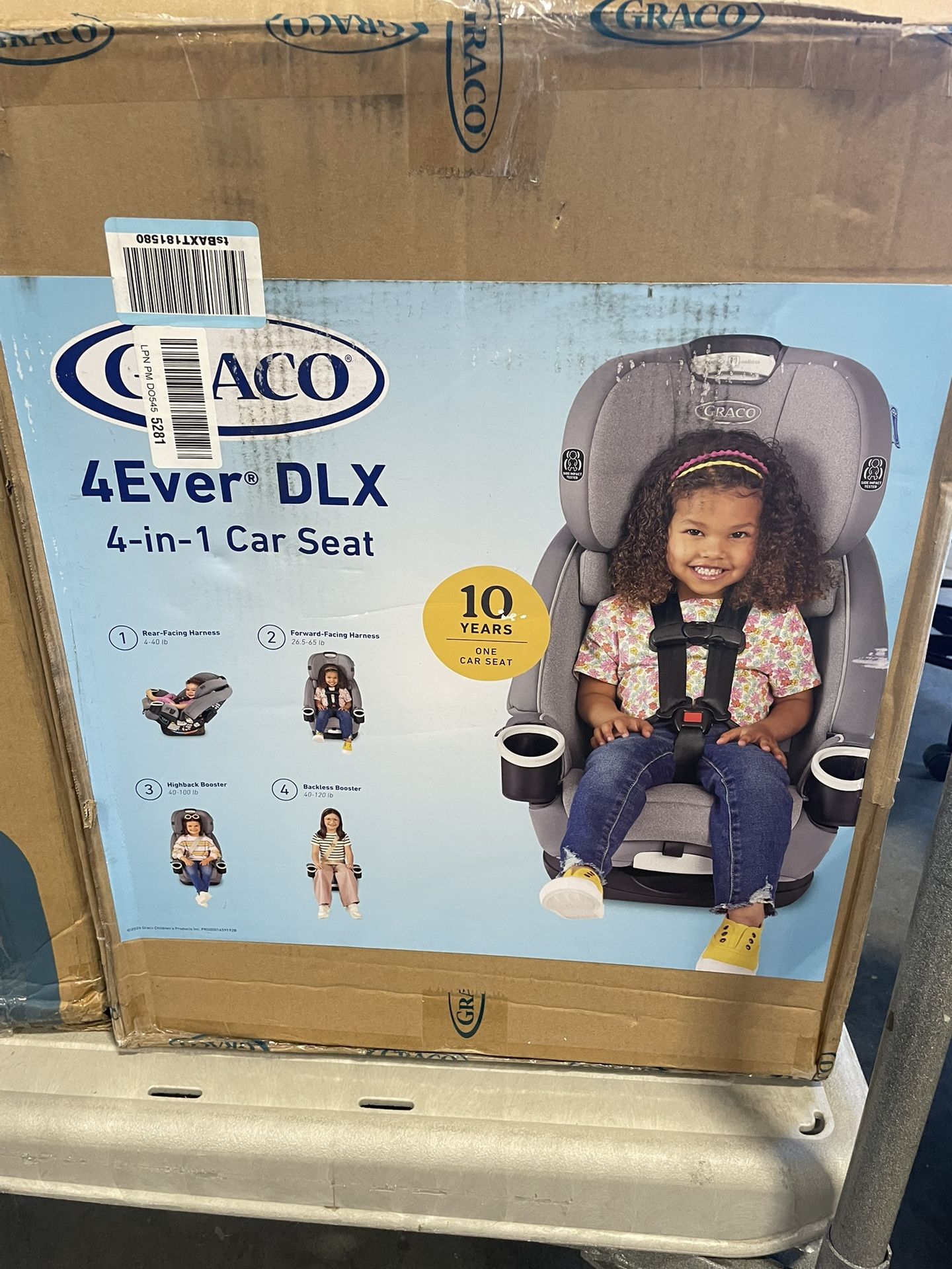 Graco 4Ever DLX 4-1 Car seat