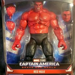 Marvel Legends Red Hulk Captain America 