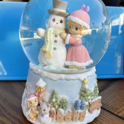 Precious Moments Figurines And Snow Globes