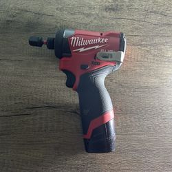 Milwaukee M12 1/4" Impact Driver with Battery (3453-20)