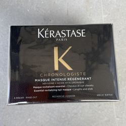 KÉRASTASE PARIS CHRONOLOGISTE MASQUE INTENSE RÉGÉNÉRANT ABYSSINE + ACIDE HYALURONIQUE  Essential revitalizing hair masque - Lengths and ends