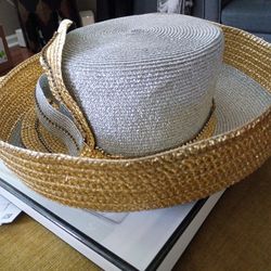 Gold & Sliver Church Hat