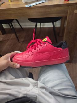 Puma Ferrari Low-Top Sneakers Red