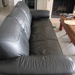 Leather Couch