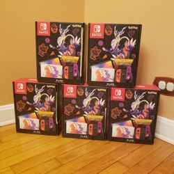 Nintendo switch OLED Pokemon Edition Scarlet Violet