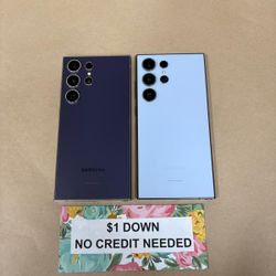 Samsung Galaxy S24 Ultra 5G - Only $1 Today Pay The Rest Later! 