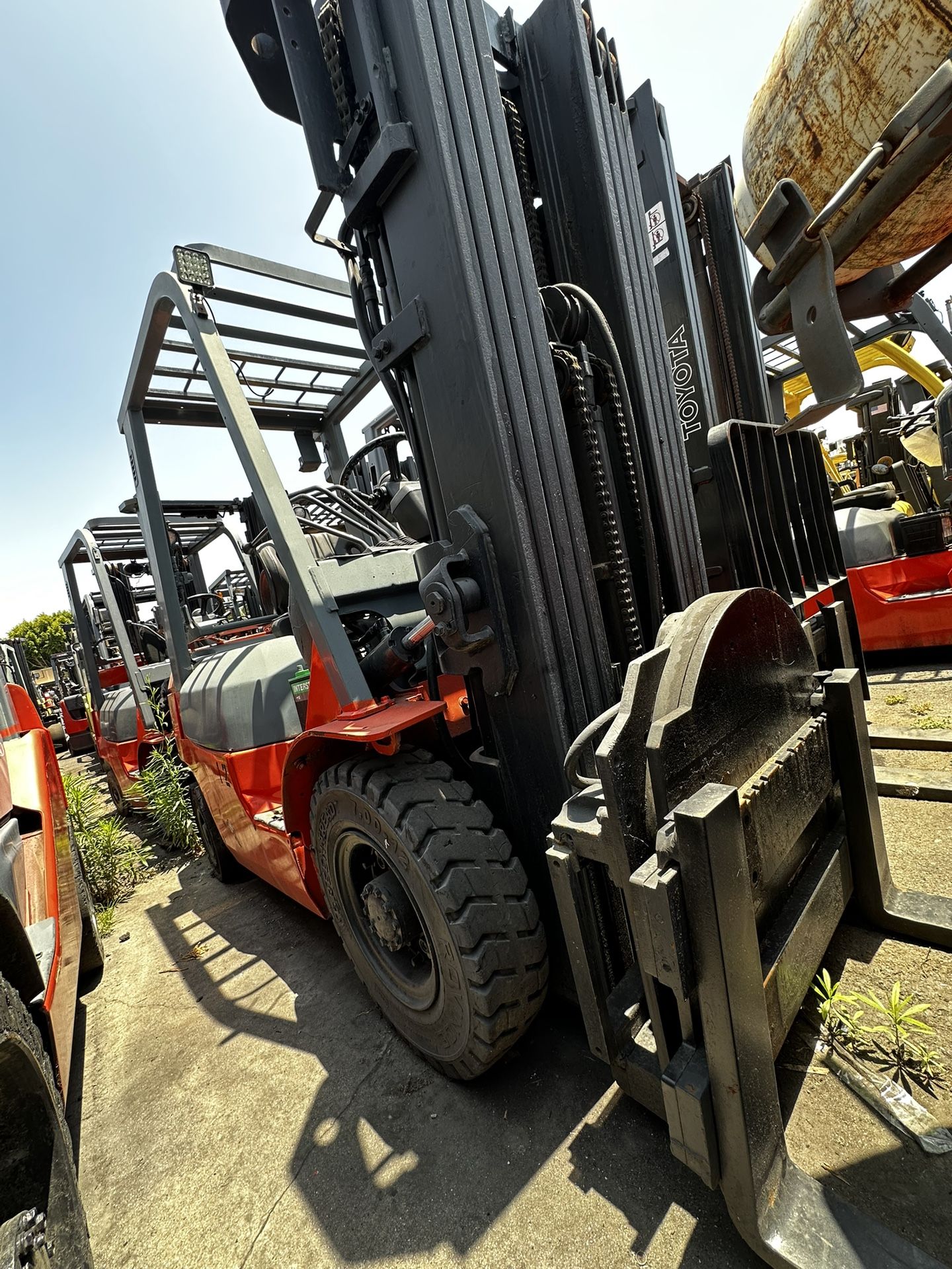 Toyota Forklift For Sale! Rotor, Sideshift, 5500 Lbs Capacity