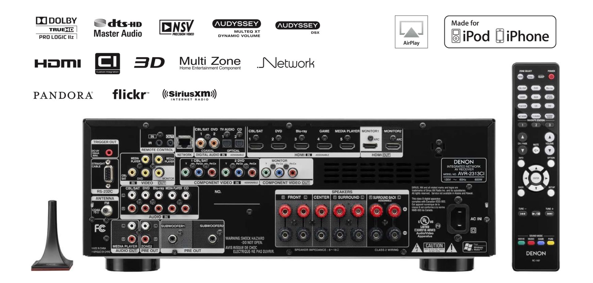 Denon 2313CI Receiver
