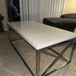 White Coffee Table 