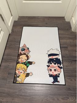 JJK x Demon Slayer Rug