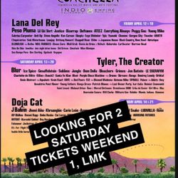 Coachella Weekend 1 Portion