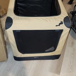Xl Large Portable Folding Dog Crate