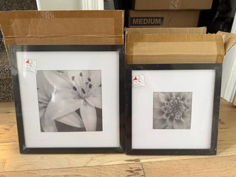 Black Square Frames for pictures