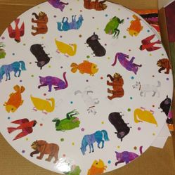 Brown Bear Cupcake Stand And Puzzle