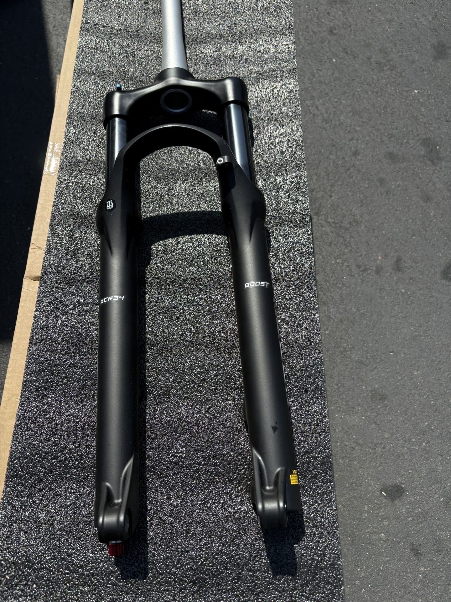 SR Suntour XCR34 Air Boost LO-R DS MTB Fork Silver 29