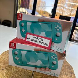 Nintendo Switch Lite New Game Console - Pay $1 today and pay the rest later -