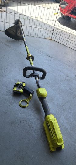 Ryobi 40v weed eater w/ charger