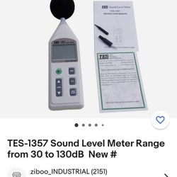 Sound Meter Brand New 