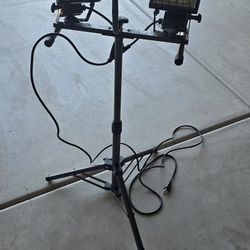 500 Watt Work Lights With Collapsable Stand