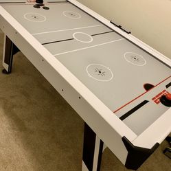 Air Hockey Table with Table Tennis Top - Play 2-in-1 