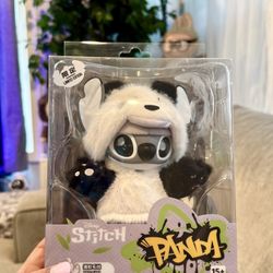 MINISO DISNEY STITCH PANDA VINYL PLUSH **Limited Edition China Exclusive**