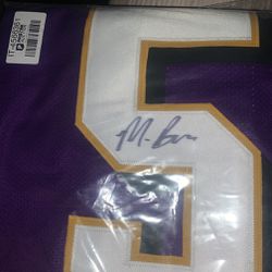 Marquis Hollowood Brown Ravens Signed Jersey 