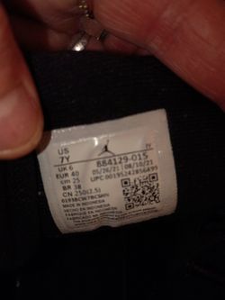 Purple&Black Size 7y Boys