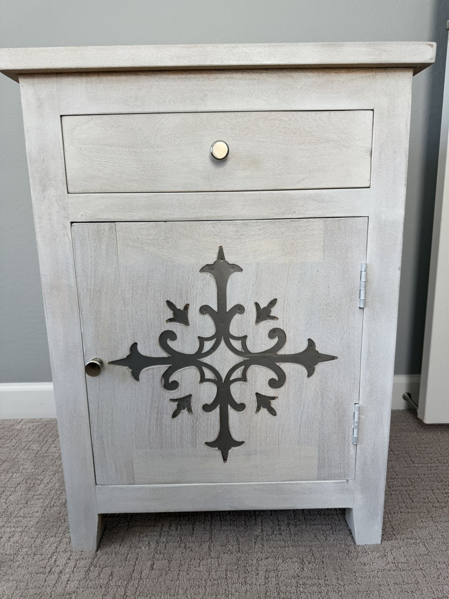 FREE! Wood End Table | Nightstand/Drawer | 2 Shelf | Storage