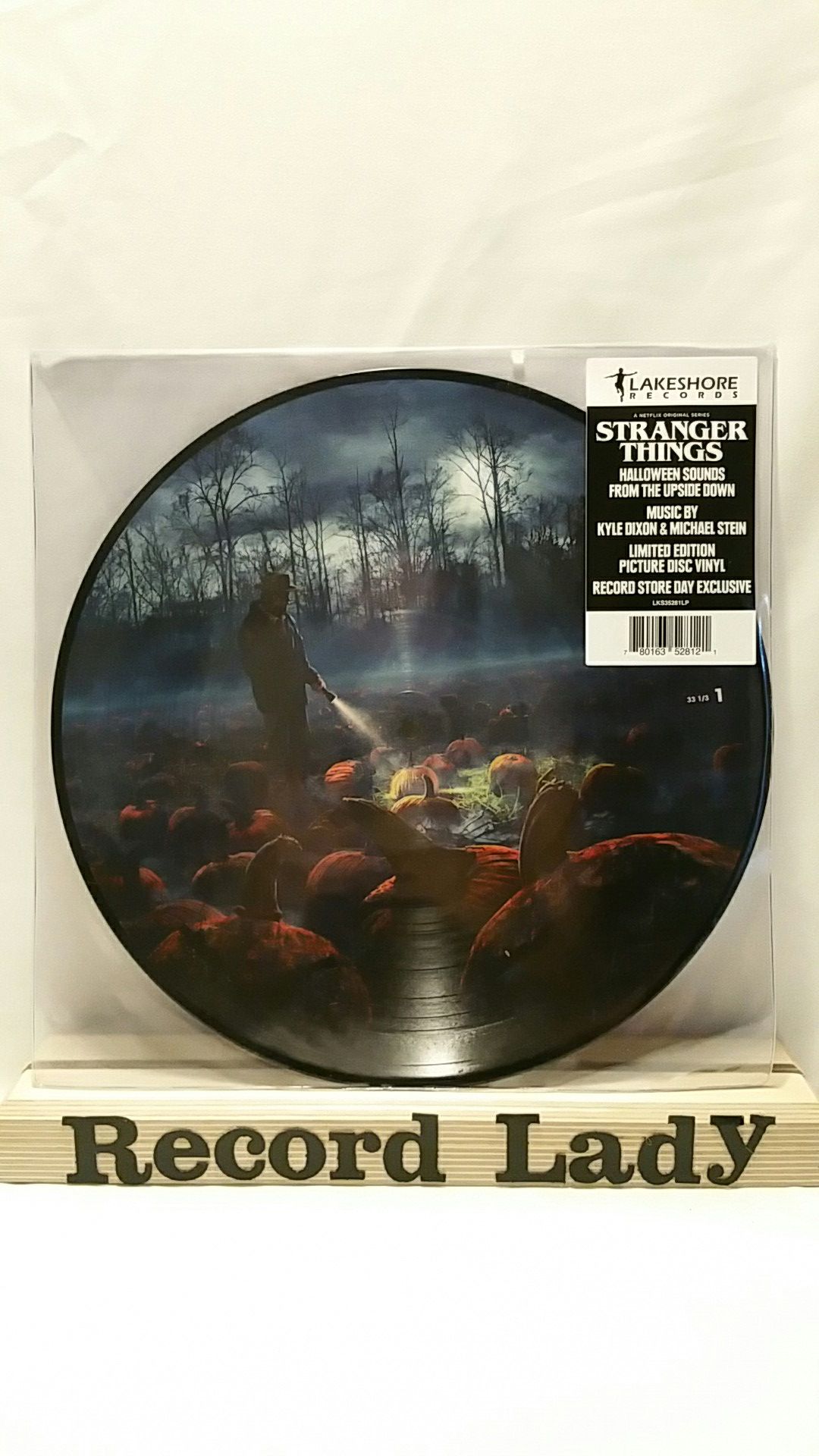 Stranger Things "Halloween Sounds From The Upside Down" Limited Edition picture disc vinyl record