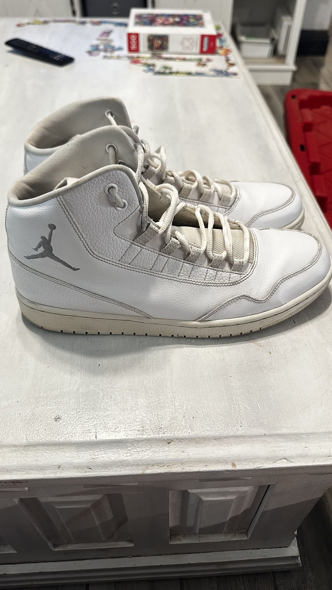Nike Men's Air Jordan Size 13 White