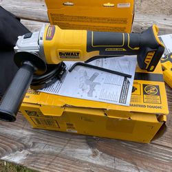 New DeWalt Angle Grinder