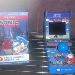 Sonic The Hedgehog Mini Retro Arcade Game 