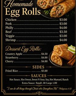 Homemade Egg Rolls