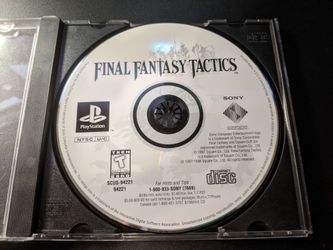 Final fantasy tactics PS1 game