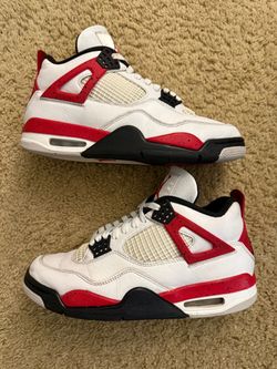 Size 8.5 (Pre owned, no box) - Air Jordan 4 retro red cement