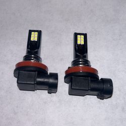 Led Fog Light Bulbs White 6500K High Power 