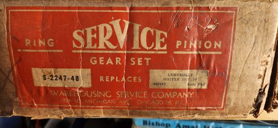 Vintage Chevrolet Ring & Pinion
