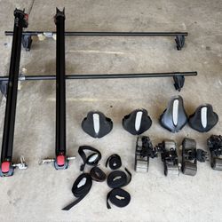 Yakama Bike and Canoe Roof Rack System W/Keys