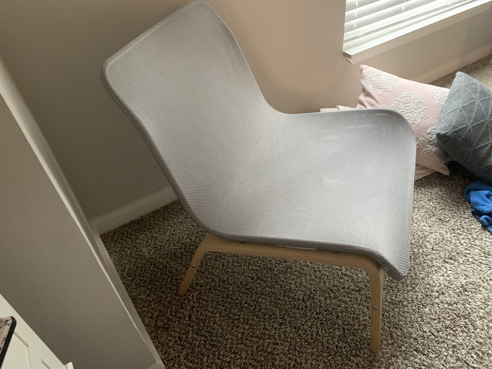 Gray Mesh Chair