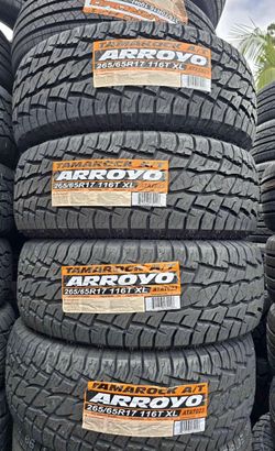265/65R17 Arroyo A/T Set Of 4 New Tires