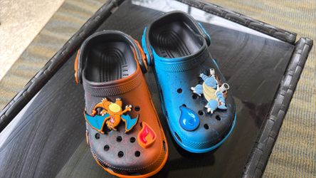 New Pokeman Crocs Size 4 kids