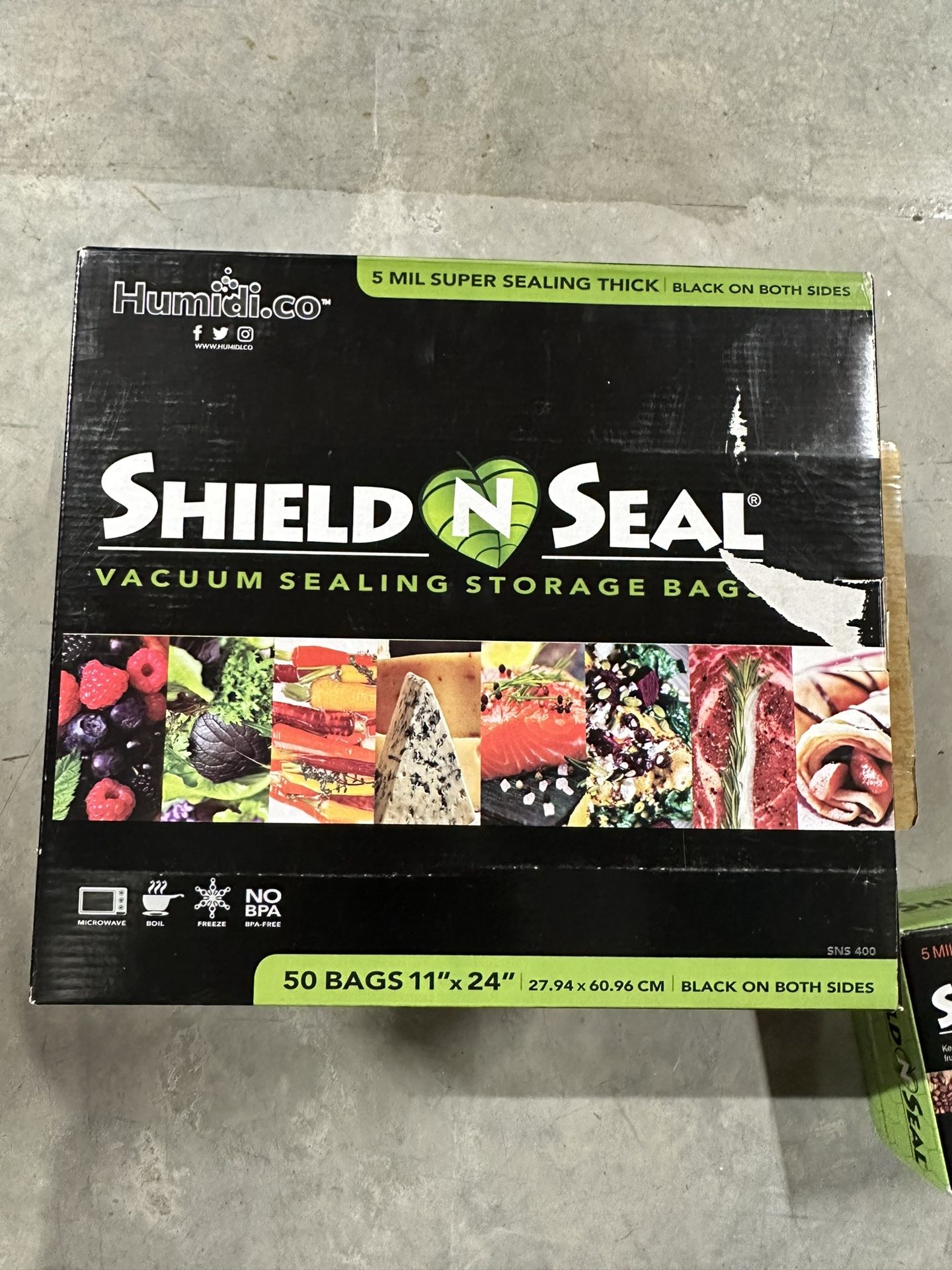 New Shield N seal & Harvest Keeper Vacuum seal bags 