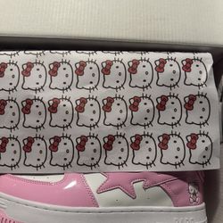 Pink Hello Kitty Bape Shoes