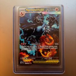 Mega Charizard X EX SIR NEAR MINT 125/094