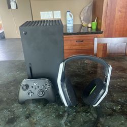 Xbox Series X Bundle – Astro A20 Wireless Headset + LED Controller – $350