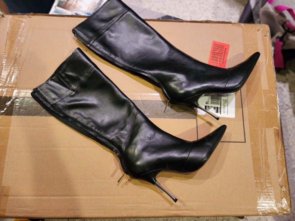 ALDO Black Knee High Boots Size 37