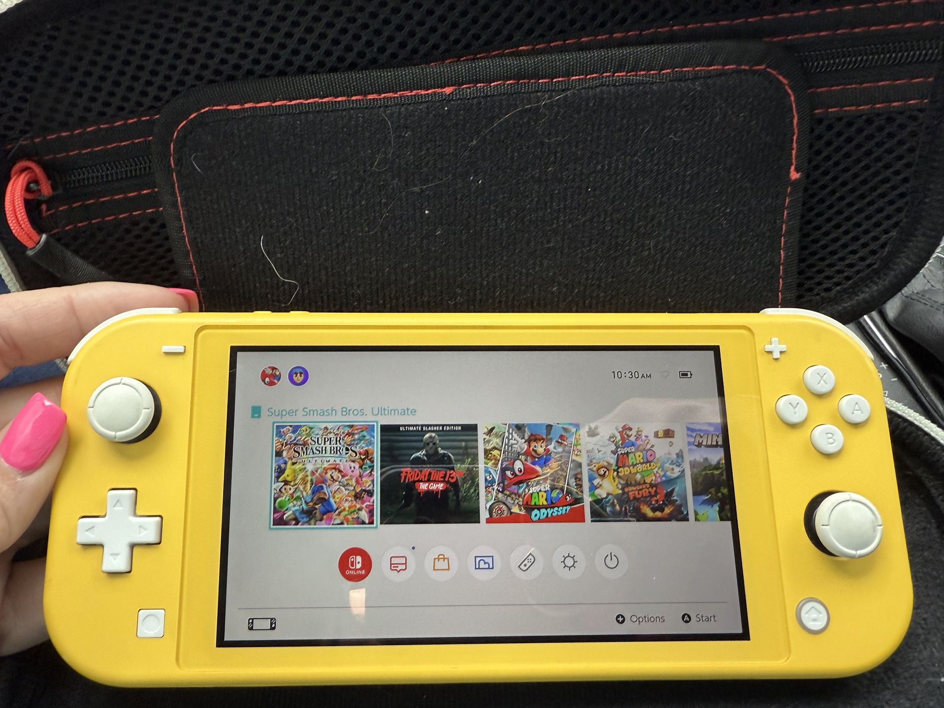 Nintendo Switch Lite w/Games