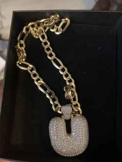 New 925 Gold Over 925 Sterling Silver